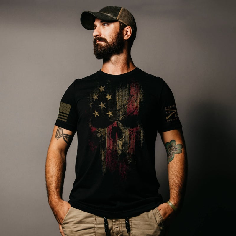 Grunt Style American Reaper 2.0 - Men's T-Shirt (Black, XX-Large) - Image 2